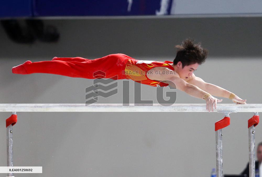 (SP)TÜRKIYE-ANTALYA-ARTISTIC GYMNASTICS JUNIOR-PARALLEL BARS FINAL