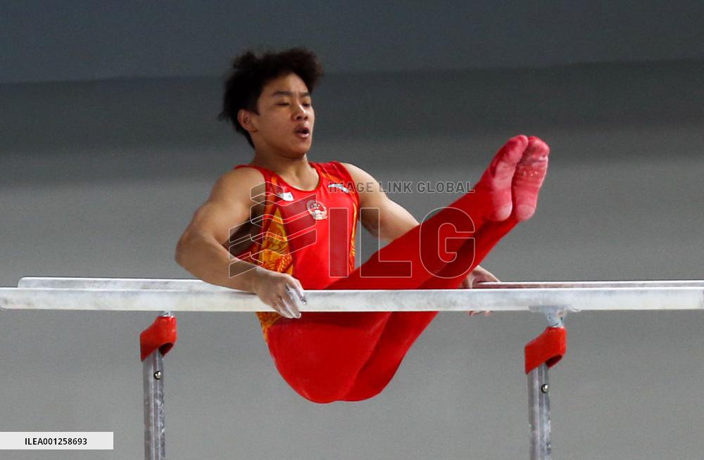 (SP)TÜRKIYE-ANTALYA-ARTISTIC GYMNASTICS JUNIOR-PARALLEL BARS FINAL