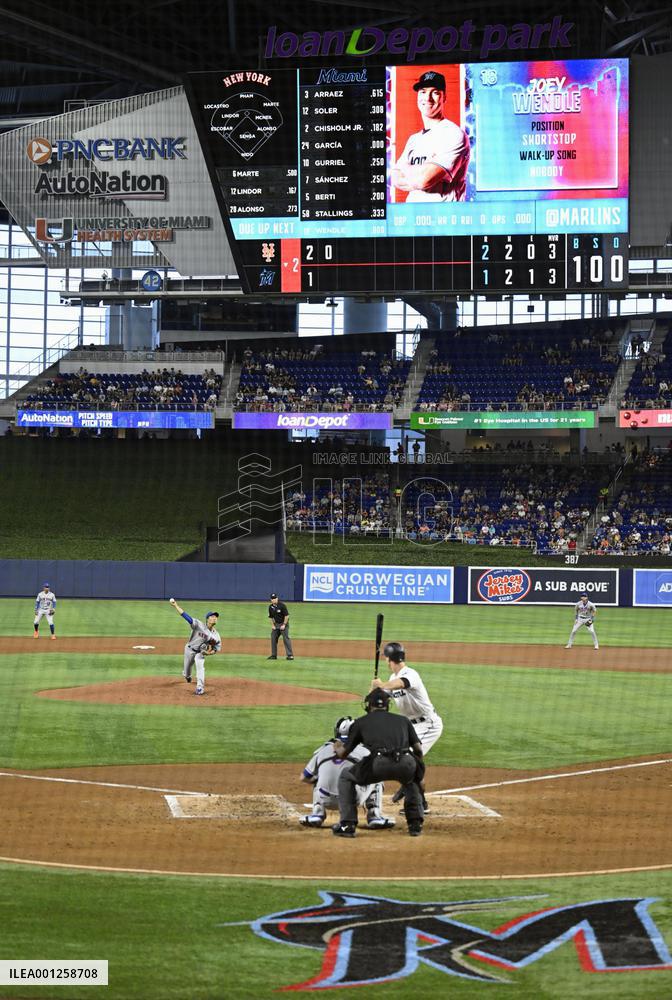 Baseball: Mets vs. Marlins