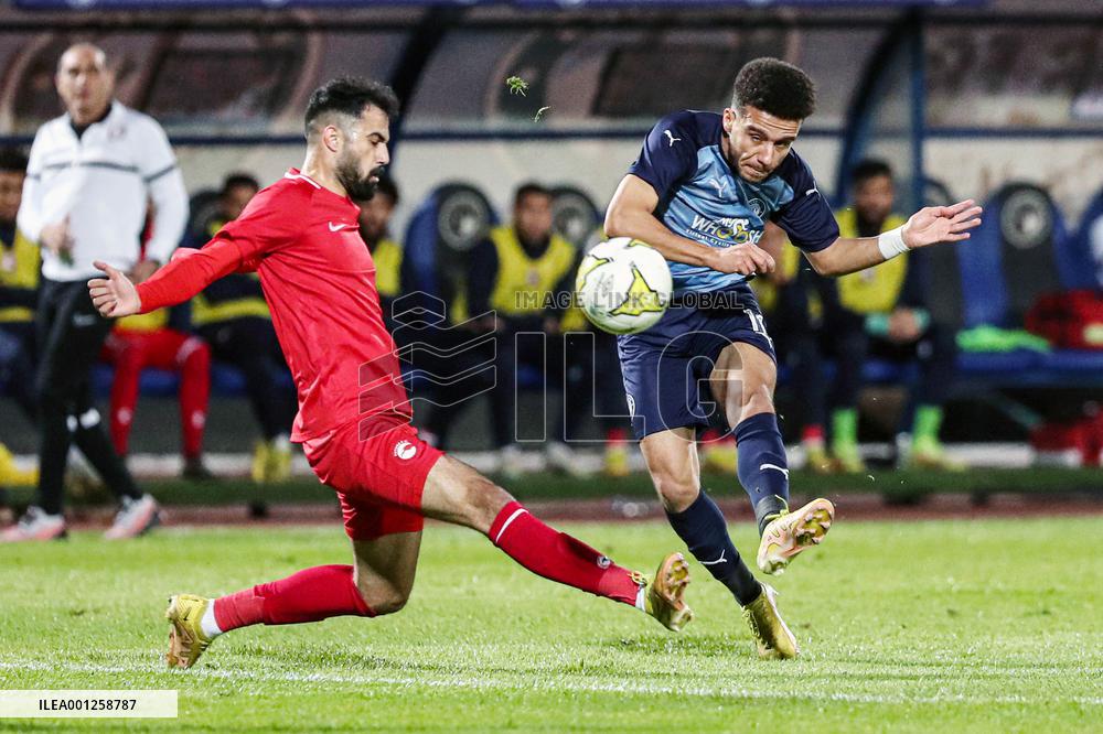 (SP)EGYPT-CAIRO-FOOTBALL-CAF CONFEDERATION CUP-PYRAMIDS FC VS FUTURE