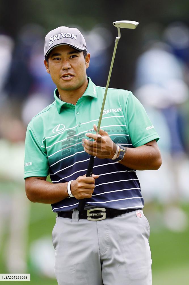 Golf: Masters Tournament practice round