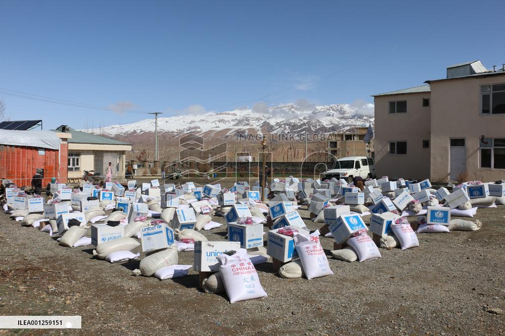 AFGHANISTAN-BAMYAN-CHINA AID