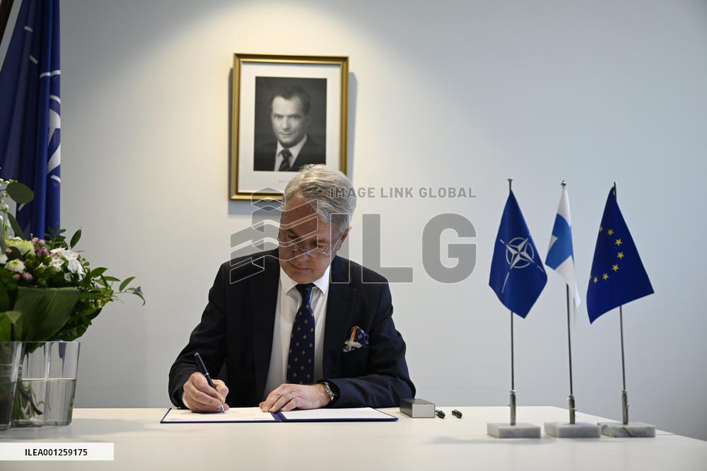 Finland becomes a Member of NATO