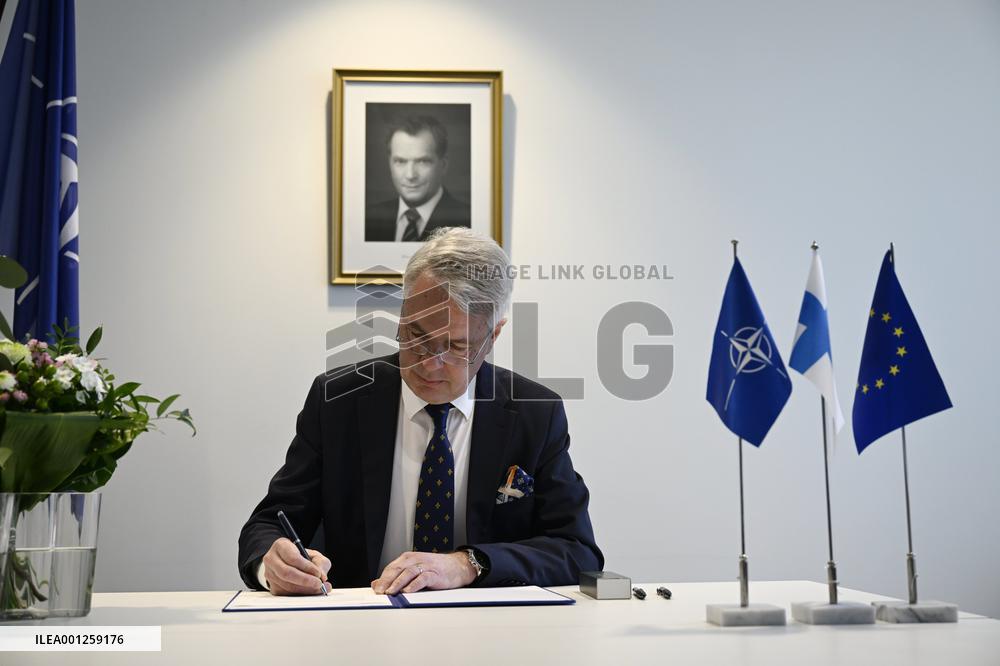 Finland becomes a Member of NATO