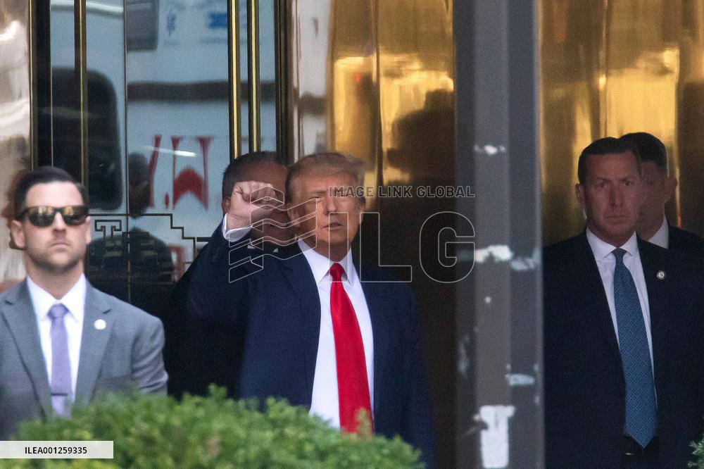 U.S.-NEW YORK-TRUMP-CRIMINAL CHARGES-ARRAIGNMENT DAY