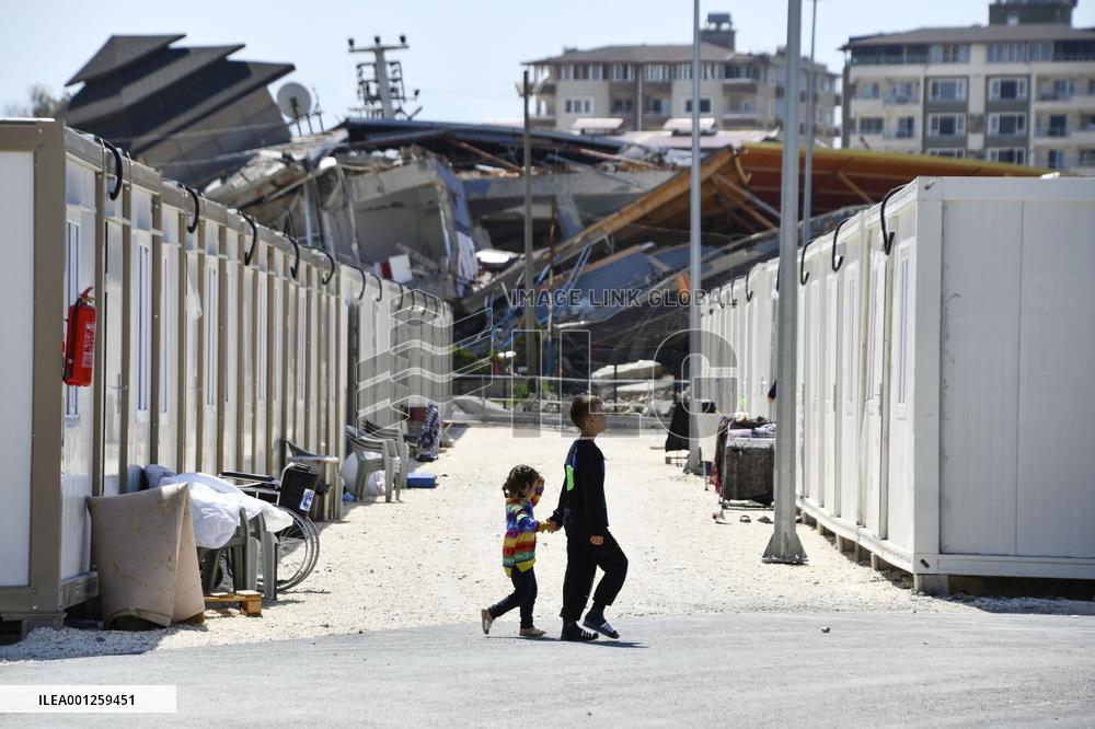 Scene in quake-hit Turkey