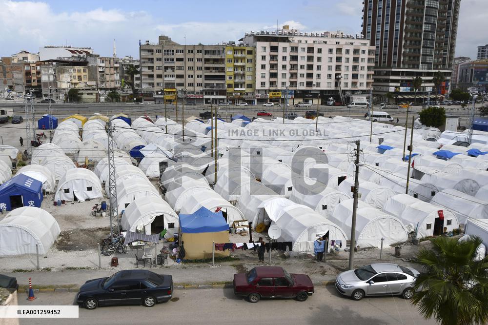 Scene in quake-hit Turkey
