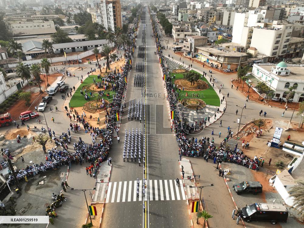 SENEGAL-DAKAR-INDEPENDENCE ANNIVERSARY-PARADE