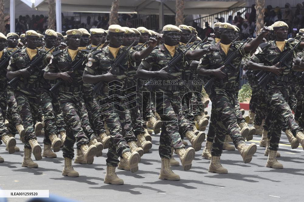 SENEGAL-DAKAR-INDEPENDENCE ANNIVERSARY-PARADE