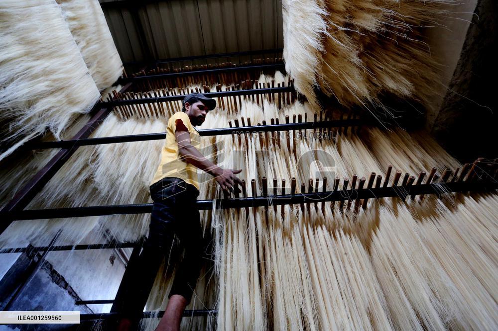 INDIA-BHOPAL-PRODUCTION OF VERMICELLI