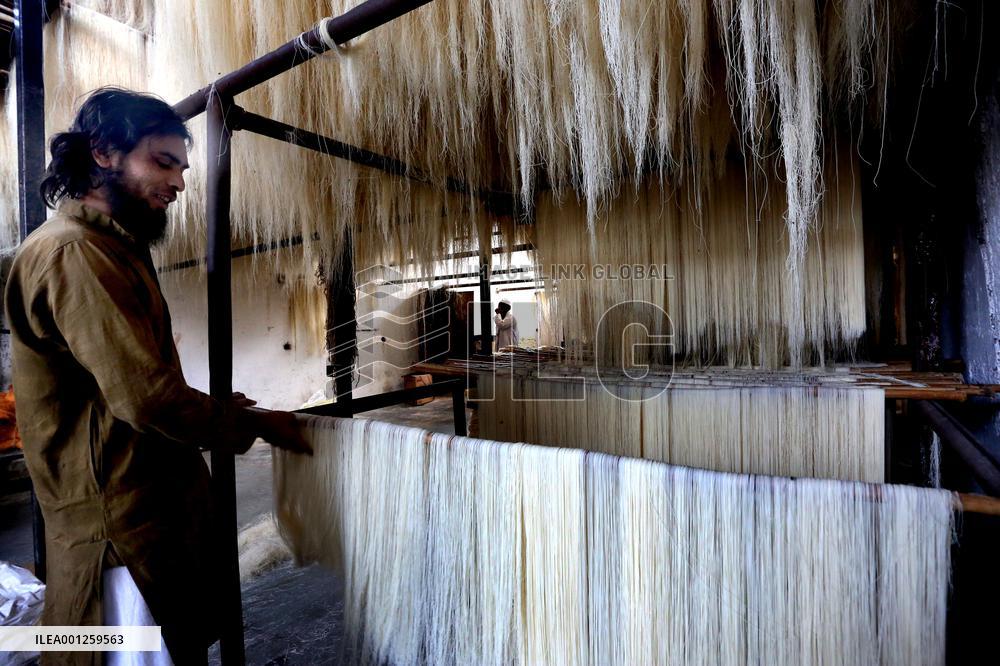 INDIA-BHOPAL-PRODUCTION OF VERMICELLI