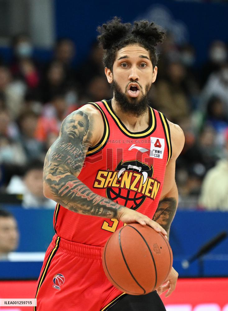 (SP)CHINA-TIANJIN-BASKETBALL-CBA LEAGUE-TIANJIN VS SHENZHEN (CN)