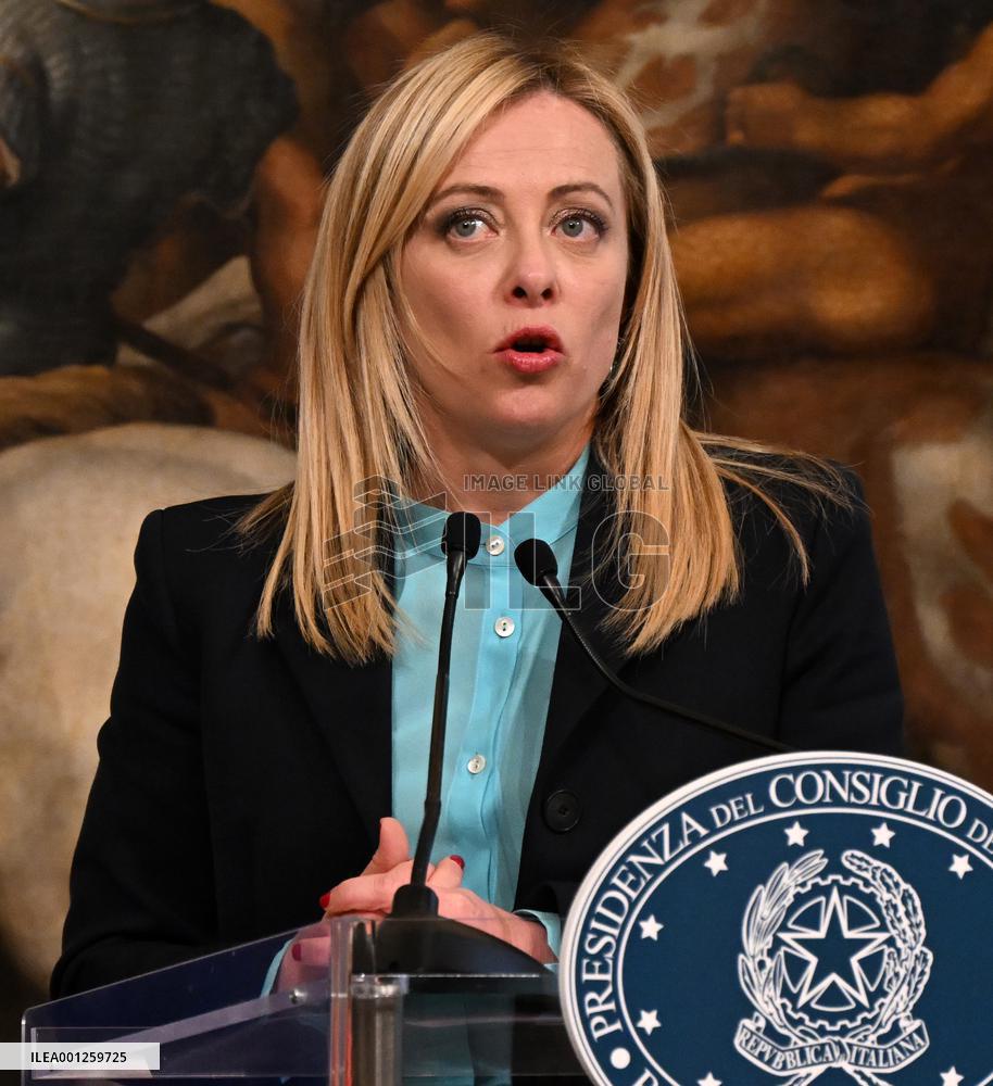 ITALY-ROME-PM-SPAIN-PM-PRESS CONFERENCE