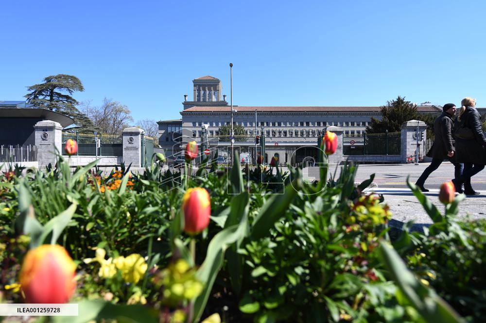 SWITZERLAND-GENEVA-WTO REPORT-GLOBAL TRADE GROWTH-SLOWING