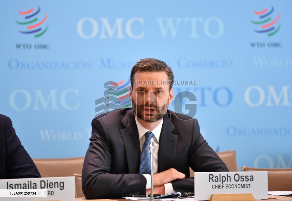 SWITZERLAND-GENEVA-WTO REPORT-GLOBAL TRADE GROWTH-SLOWING