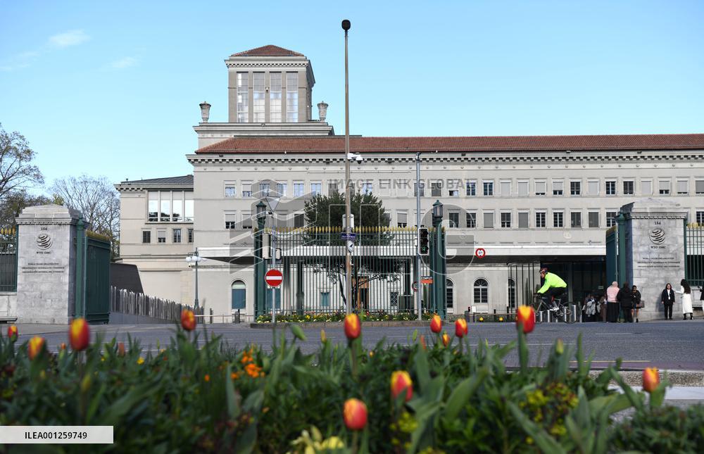 SWITZERLAND-GENEVA-WTO REPORT-GLOBAL TRADE GROWTH-SLOWING