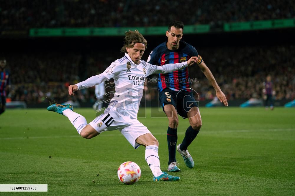 (SP)SPAIN-BARCELONA-FOOTBALL-KING'S CUP-BARCELONA VS REAL MADRID