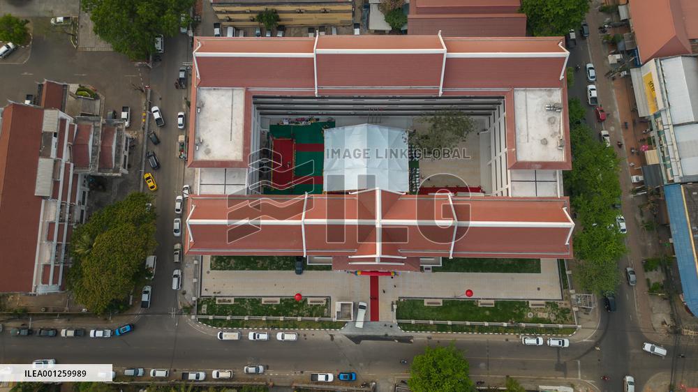 LAOS-VIENTIANE-CHINA-AID-SCHOOL BUILDING-HANDOVER