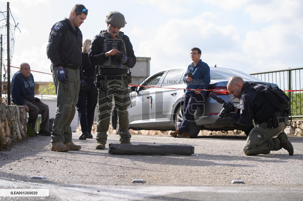 ISRAEL-FASSUTA-ROCKET ATTACK