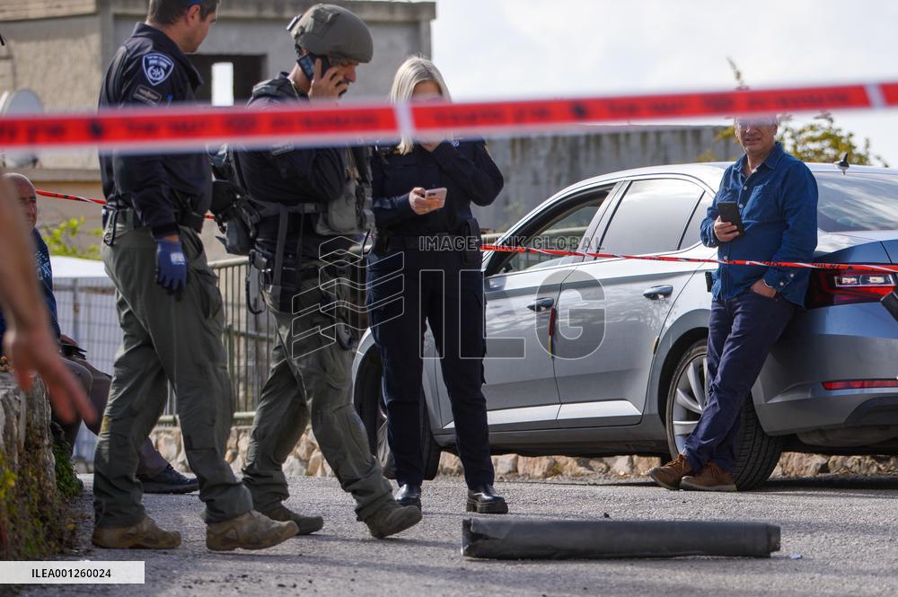 ISRAEL-FASSUTA-ROCKET ATTACK