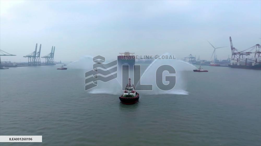 China's Tianjin opens new container shipping route to Europe