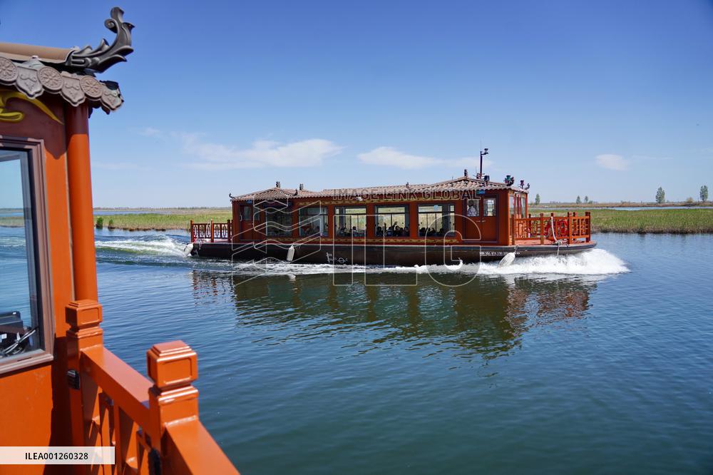CHINA-HEBEI-XIONG'AN-BAIYANGDIAN LAKE-WATER BUS SERVICE (CN)