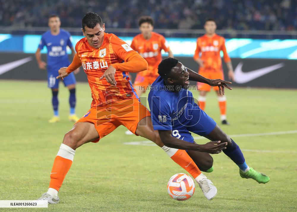 (SP)CHINA-HANGZHOU-FOOTBALL-CFA SUPER CUP-WUHAN VS SHANDONG (CN)