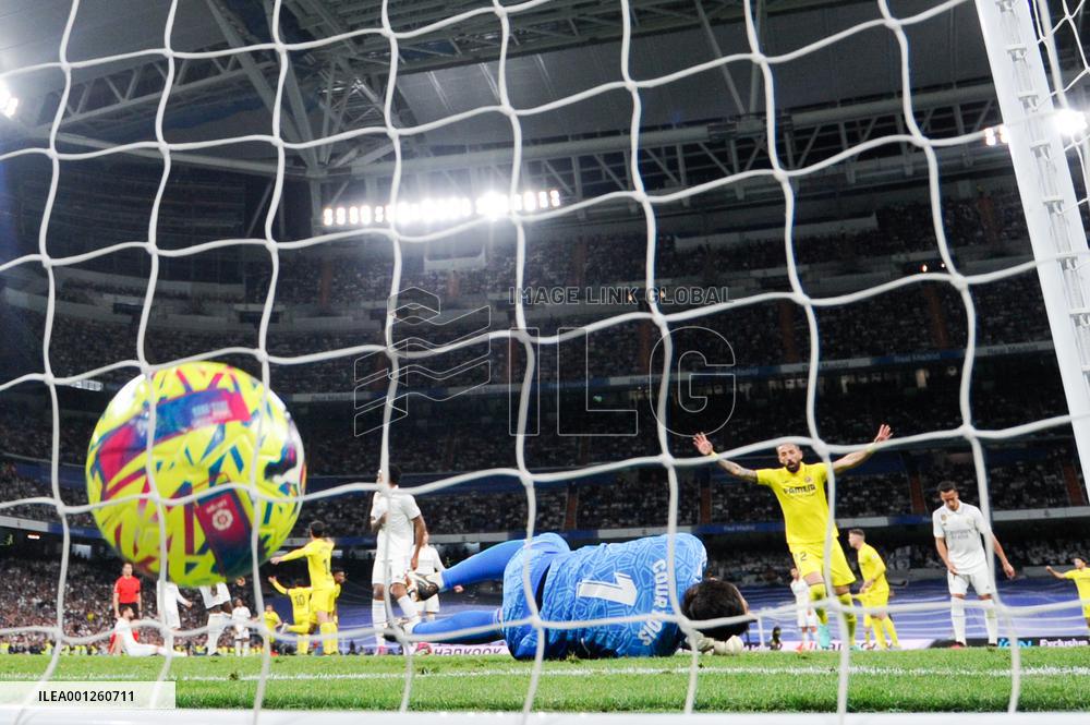 (SP)SPAIN-MADRID-FOOTBALL-SPANISH LEAGUE-REAL MADRID VS VILLAREAL CF