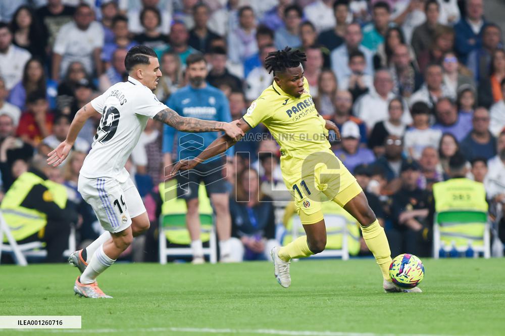 (SP)SPAIN-MADRID-FOOTBALL-SPANISH LEAGUE-REAL MADRID VS VILLAREAL CF