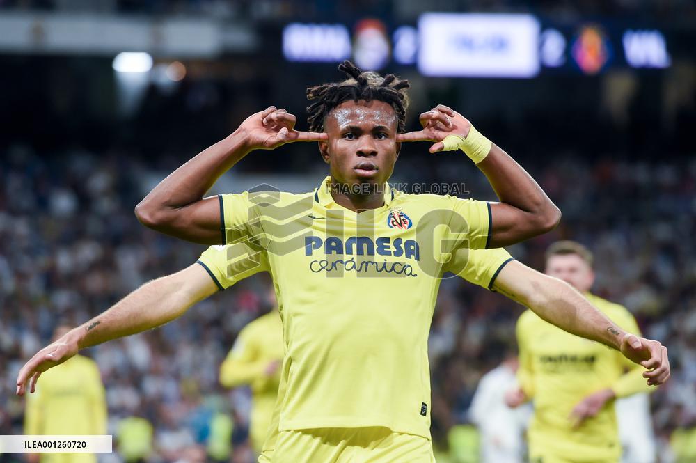 (SP)SPAIN-MADRID-FOOTBALL-SPANISH LEAGUE-REAL MADRID VS VILLAREAL CF