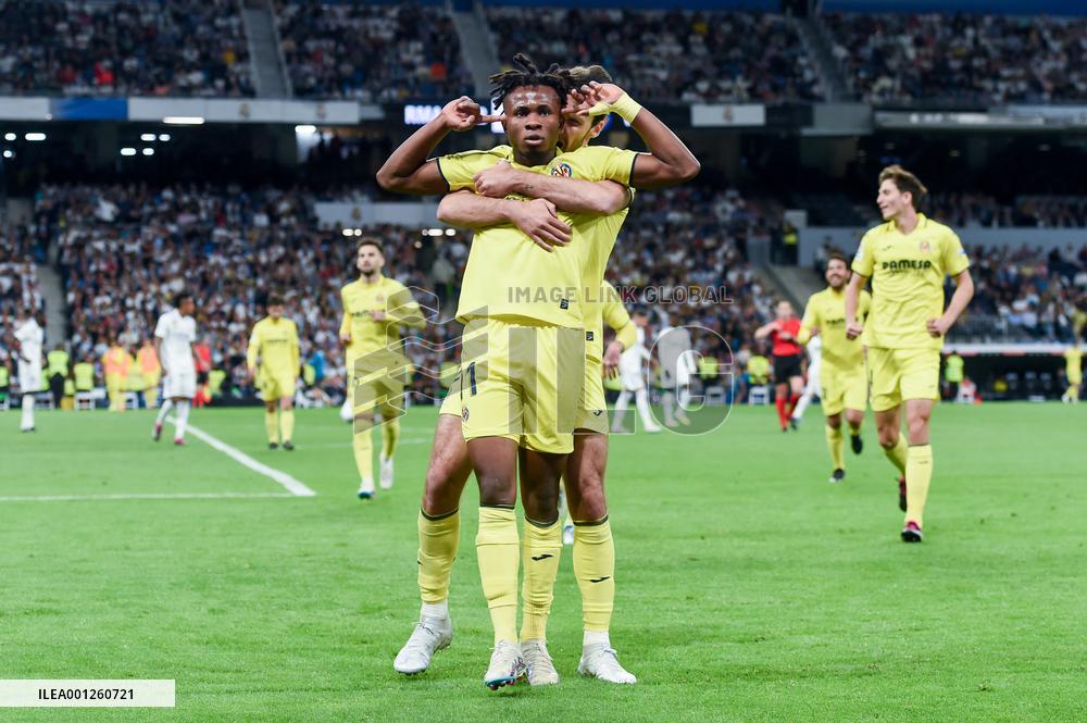 (SP)SPAIN-MADRID-FOOTBALL-SPANISH LEAGUE-REAL MADRID VS VILLAREAL CF