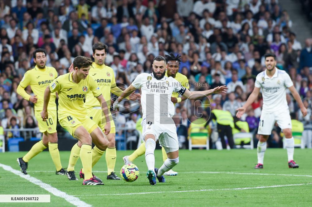 (SP)SPAIN-MADRID-FOOTBALL-SPANISH LEAGUE-REAL MADRID VS VILLAREAL CF