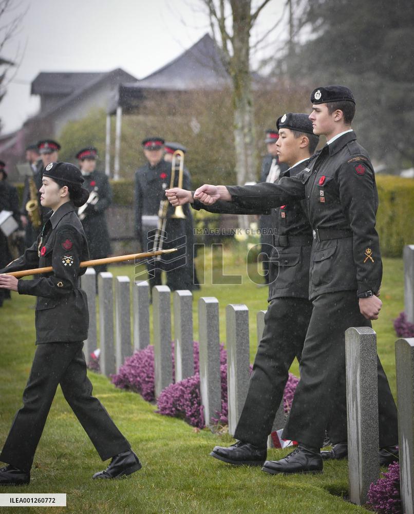 CANADA-VANCOUVER-VIMY RIDGE DAY COMMEMORATION