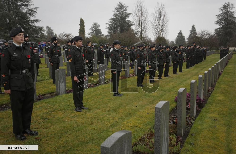 CANADA-VANCOUVER-VIMY RIDGE DAY COMMEMORATION