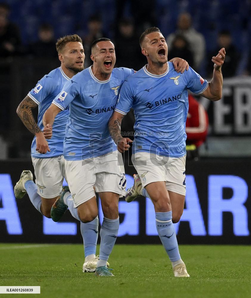(SP)ITALY-ROME-FOOTBALL-SERIE A-LAZIO VS JUVENTUS