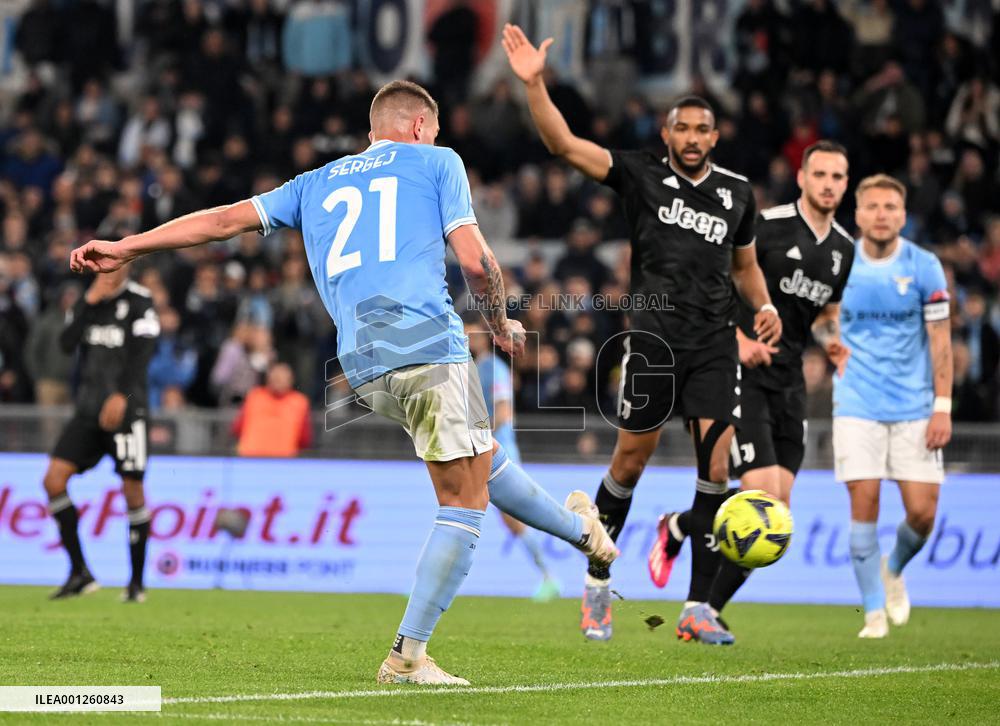 (SP)ITALY-ROME-FOOTBALL-SERIE A-LAZIO VS JUVENTUS