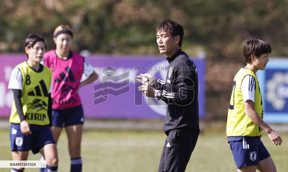 Football: Nadeshiko Japan in Denmark