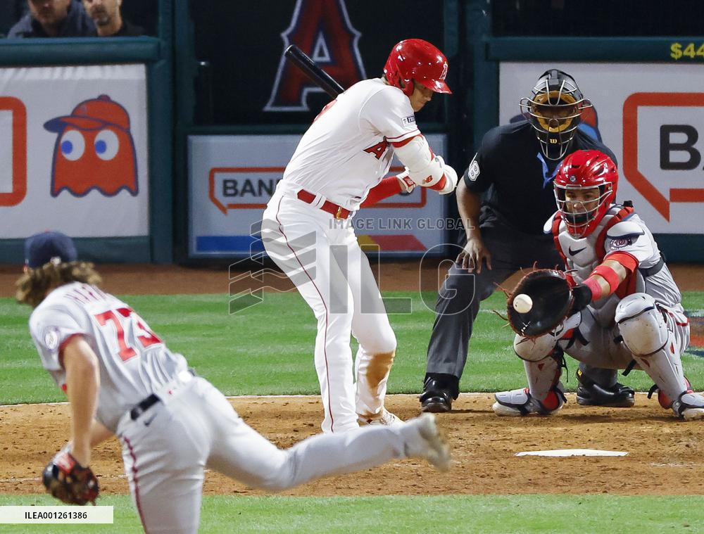 Baseball: Nationals vs. Angels