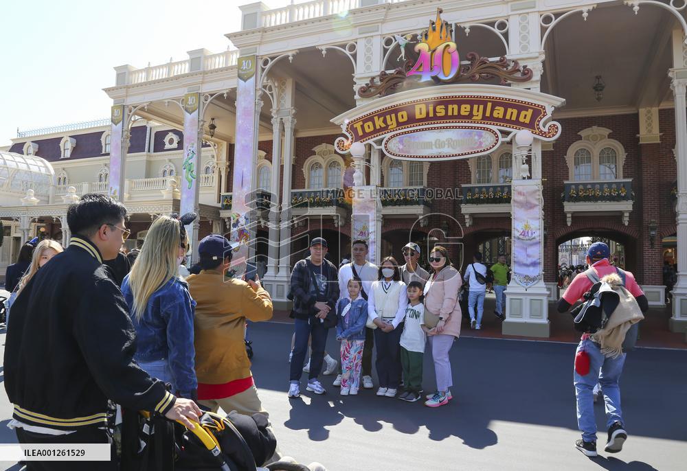 JAPAN-TOKYO-DISNEYLAND-40TH ANNIVERSARY