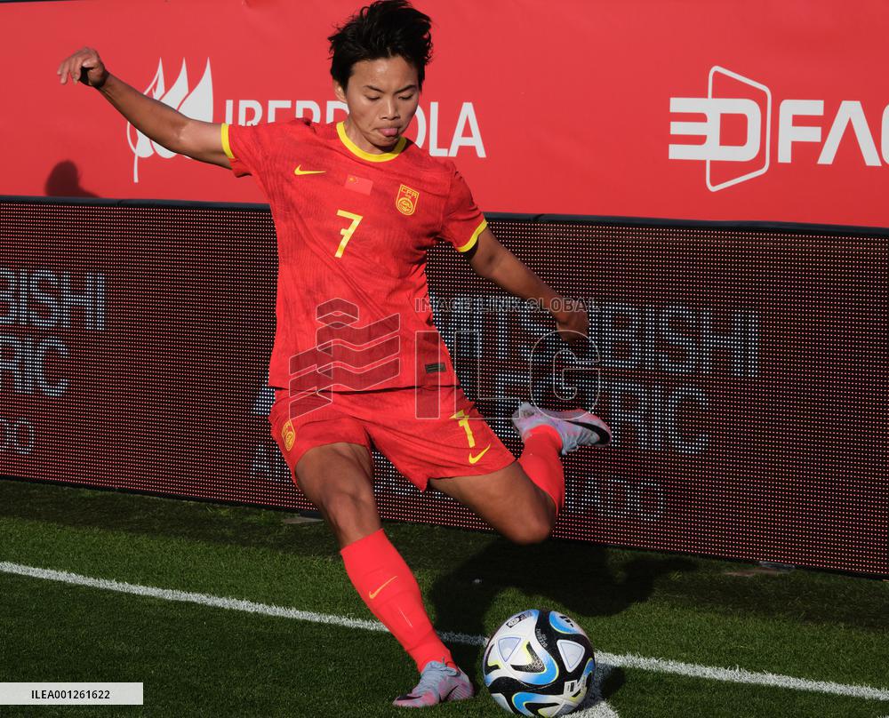 (SP)SPAIN-IBIZA-FOOTBALL-WOMEN-FRIENDLY-ESP VS CHN