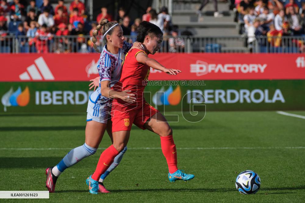 (SP)SPAIN-IBIZA-FOOTBALL-WOMEN-FRIENDLY-ESP VS CHN