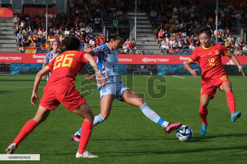 (SP)SPAIN-IBIZA-FOOTBALL-WOMEN-FRIENDLY-ESP VS CHN