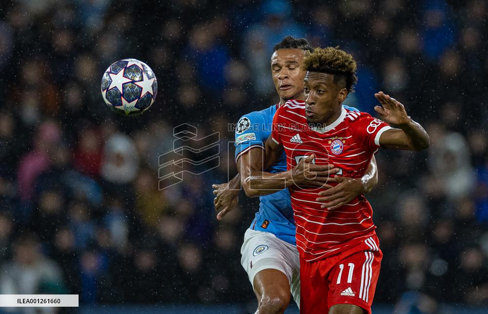 (SP)BRITAIN-MANCHESTER-FOOTBALL-UEFA CHAMPIONS LEAGUE-MANCHESTER CITY VS BAYERN MUNICH