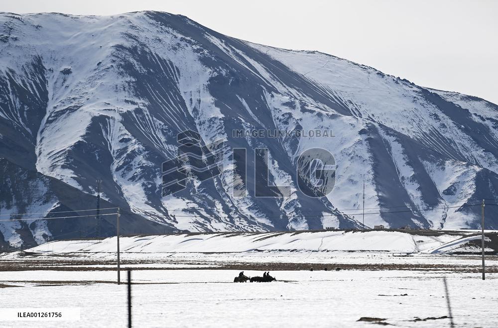 (SP)CHINA-XINJIANG-TAXKORGAN-SPORT-GOAT-GRABBING GAME(CN)