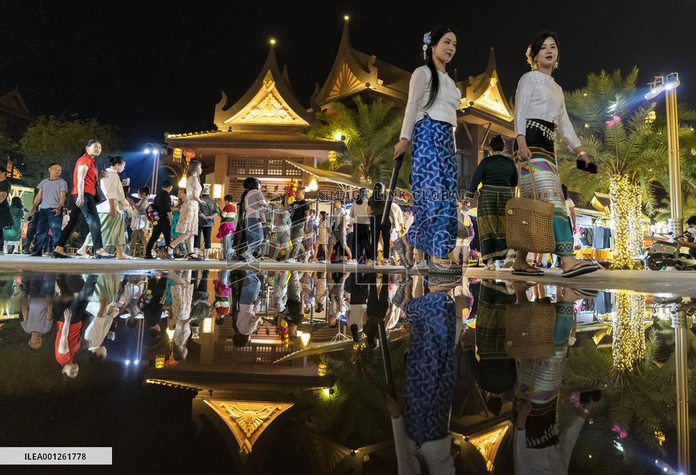 CHINA-YUNNAN-MANGSHI-NIGHT-TOURISM (CN)