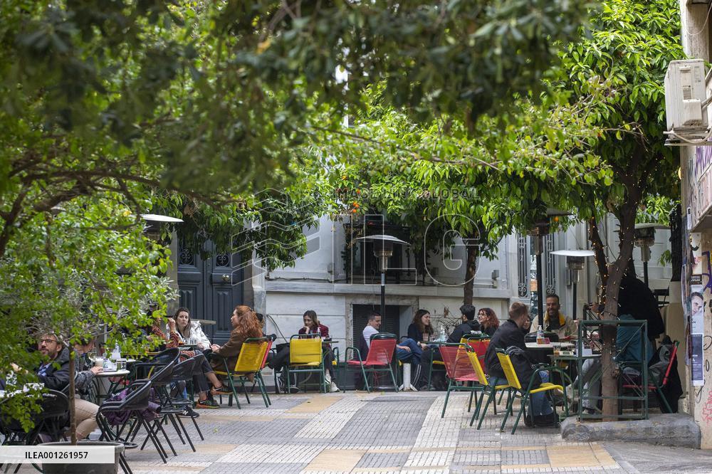 GREECE-ATHENS-COFFEE-CONSUMPTION