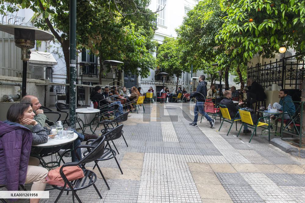 GREECE-ATHENS-COFFEE-CONSUMPTION