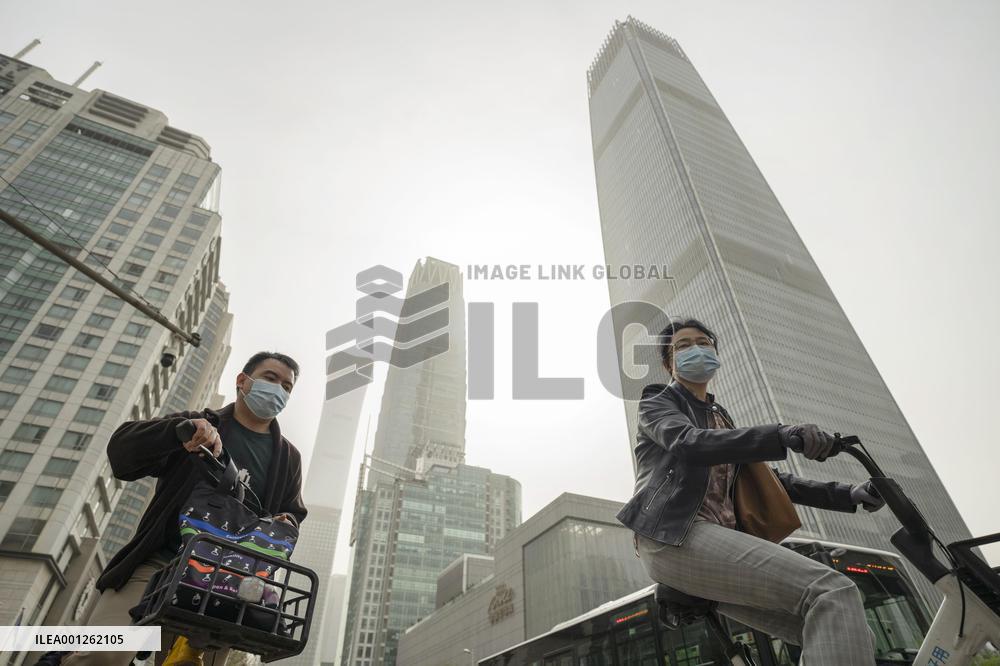 Sandstorm in China