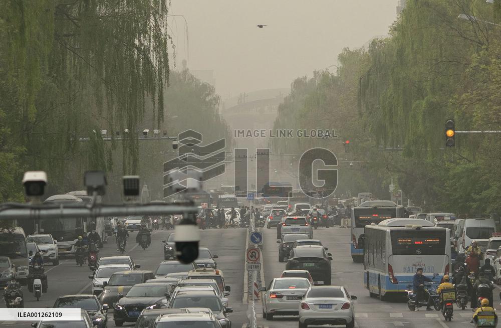 Sandstorm in China