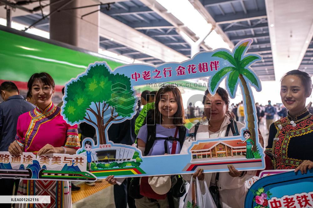 (FOCUS) CHINA-KUNMING-LAOS-RAILWAY-PASSENGER SERVICES (CN)